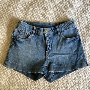 Vintage H&M high waisted jean shorts size 00/0 size 34 on tag